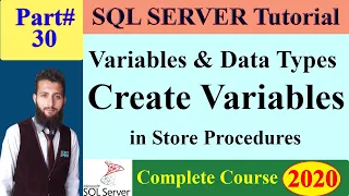 SQL Server Complete Cours 30 - Variables and Data Types