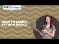 How To Learn Python Basics Python Tutorial For Beginners H2kinfosys Free Demo