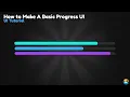 How to make Basic Progress Bar Photopea