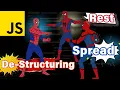 DeStructuring Rest Spread Operator ES6 Javascript Same Same but Different
