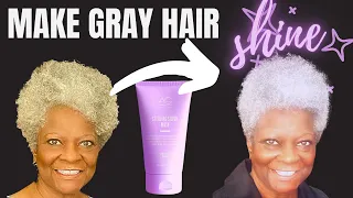 Download How To Make Gray Hair Shiny Silver | with the best purple mask MP3