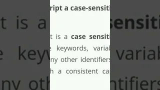 Is JavaScript a case-sensitive language