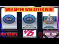 WIN AFTER WIN AFTER WIN on Double Diamond Deluxe Nothing but wins High limit slots