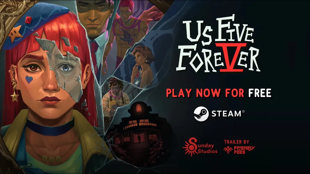 Us Five Forever Game Trailer