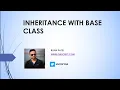 Java OOPS Concepts In Selenium - Implementing Inheritance With Base Class in Selenium Framework