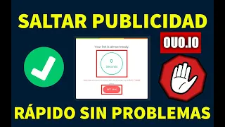 How to SKIP ADS from the OUO IO URL Shortener 100 Safe Easy and Fast