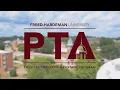Apply for FHU s PTA Program