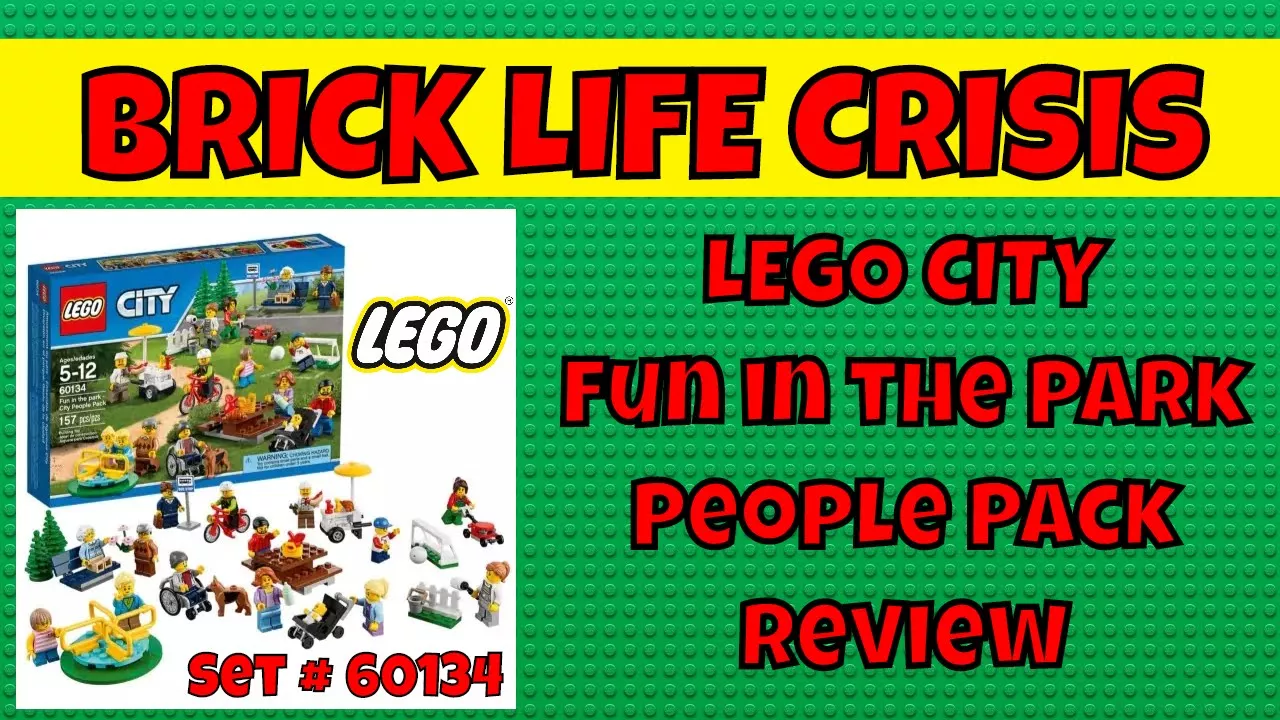 Lego City People Pack - Fun in the Park 60134 Animation & Stop Motion Build Review