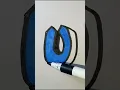 3d Graffiti Letter U Calligraphy art