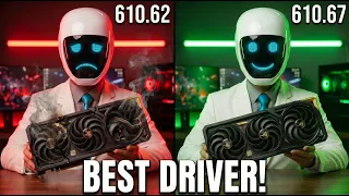 I FINALLY found the BEST Nvidia driver for YOUR GPU