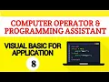 Visual Basic for Applications - 8 String manipulation in VBA ITI CO PA trade