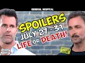 General Hospital Weekly Spoilers July 27-31 Drew SAVED Valentin s SHOCKING Deal Soap Dirt GH
