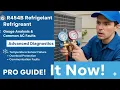 How to Read R454B Gauges Pressures Temperatures Fault Diagnosis Explained