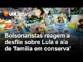 Lagu Lula no Carnaval: Flávio Bolsonaro, Moro, Damares e mais políticos de direita criticam desfile