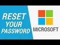 How to Reset Your Microsoft Account Password Reset Forgot Microsoft Password