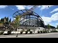 Construction Update New Practice Facility for the Oregon Ducks Football Team