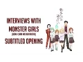 Lagu Interviews With Monster Girls - Opening With English Subtitles