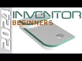 E1 Autodesk Inventor 2024 Basic Modeling for Beginners Tutorial with Training Guide
