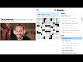 NYT New York Times Full Crossword Monday November 10 2025