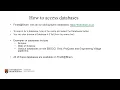 Keyword and subject heading searching