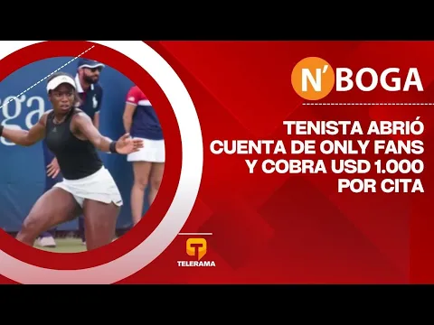 Tenista abrió cuenta de Only Fans y cobra USD 1.000 por cita