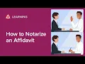 How to Notarize an Affidavit Step-by-Step Notary Guide