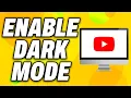 How To Enable Dark Mode On YouTube PC Laptop - Easy Fix