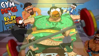 Wild Streets of India | GYM  & RAJIV MOMOS  | HardToonz