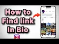 How to Find Link in Bio on Instagram
