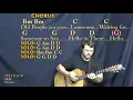 Hello In There John Prine Guitar Cover Lesson with - Capo 5th Fret