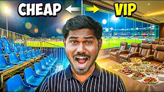 We Tried ₹100 vs VIP Seats at TNPL! (Shocking Difference)