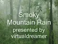 Sound of Rain : Smoky Mountain Rain in Fog - 8 Hours Long