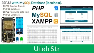 Arduino IDE ESP32 PHP MySQL Database XAMPP ESP32 with MySQL Database localhost