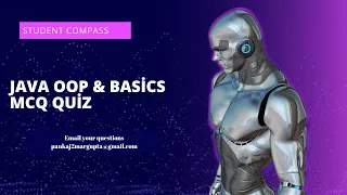 Java 001 Java OOP Basics MCQ Quiz Test Your Java Knowledge with 15 Questions