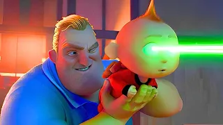 عيلة عندهم قوه خارقه بيستخدمو قوتهم علشان يحمو الناس وينقذو العالم الملخص كامل فيلم Incredibles 