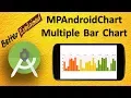 MPAndroidChart Tutorial Better Than Android GraphView 5 - Beautiful Multiple Bar Chart