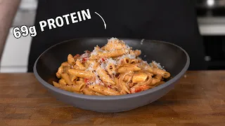 High Protein Cajun Pasta in 20 Minutes