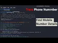 Download Lagu How To Find Mobile Number Details || Advanced Kali Linux Tool