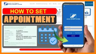 HOW TO SET APPOINTMENT IN SSS ONLINE 2025