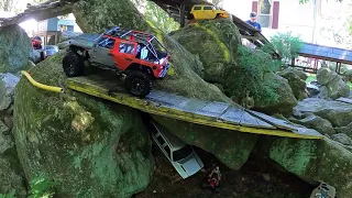 We hit the BoneYard RC Crawling Course in Demorest Ga Part 1