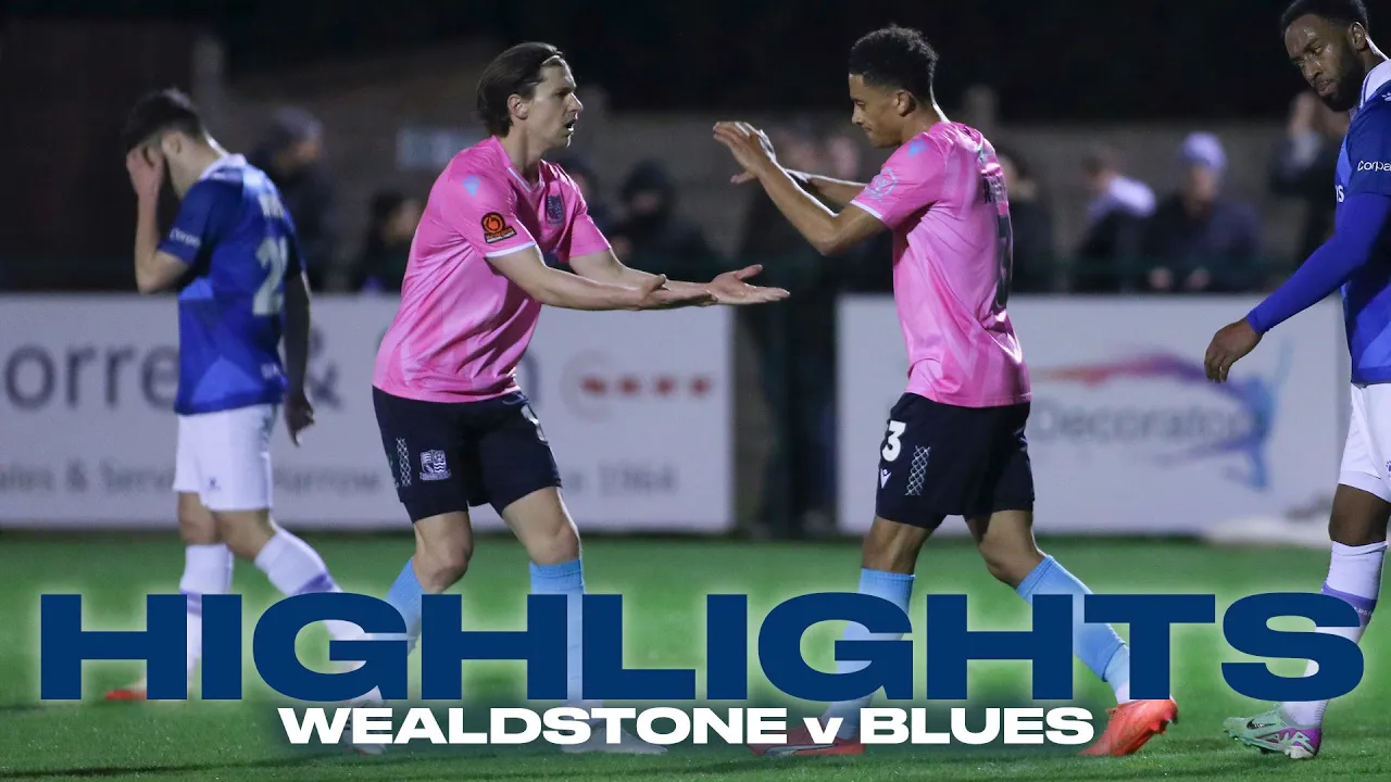 HIGHLIGHTS | Wealdstone 1-2 Southend United