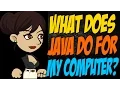 What Does Java Do for My Computer