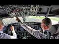 WHAT DOES A PILOT SEES DURING TAKE OFF Boeing 737 800 Cockpit View Departing From Maastricht