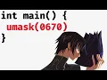 Linux default file permissions umask