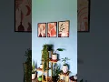 Set of 3 Boho Framed Wall Art from Rustic Charm Boho Abstract Floral Wall Art