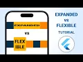 Expanded vs Flexible Widget - What s The Difference Flutter Tutorial