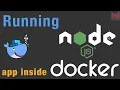 Nodejs inside Docker Container
