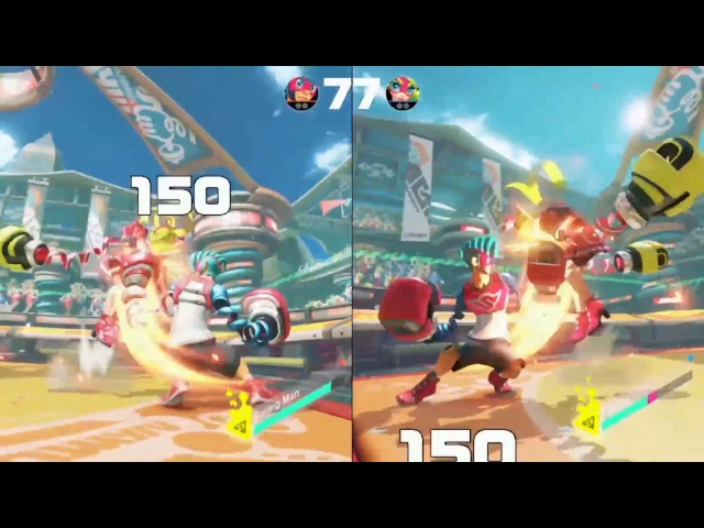 Nintendo Switch - Arms Gameplay | Fighting Game