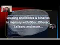Loading shellcodes binaries in memory with DDsc DDexec Tailexec and more