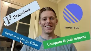 Programming Workflow GitHub Branches Merges Linear